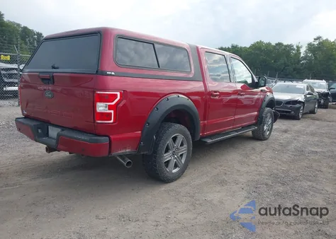 2018 Ford F-150 Xlt from USA, damaged, VIN 1FTEW1E52JKF96409